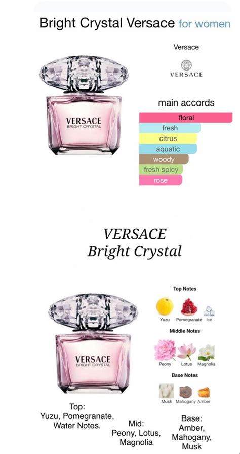 notes in your expression of bright crystal by versace|Versace Bright Crystal boots.